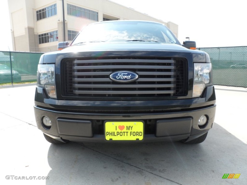 2010 F150 FX2 SuperCrew - Tuxedo Black / Black photo #9