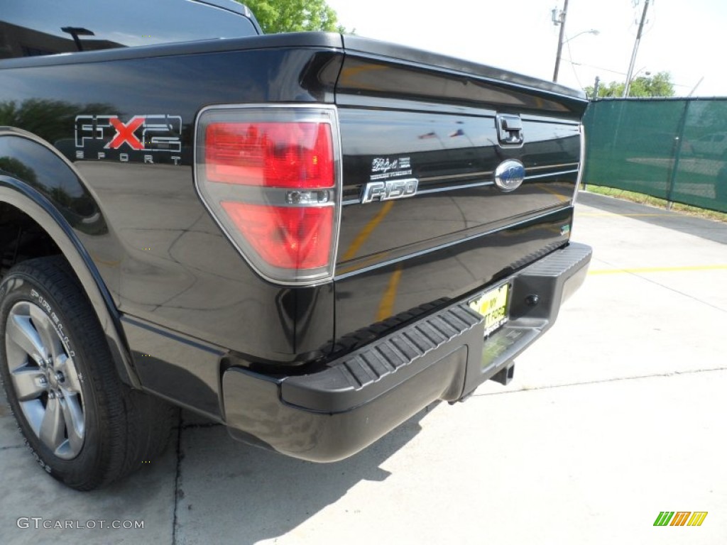 2010 F150 FX2 SuperCrew - Tuxedo Black / Black photo #22