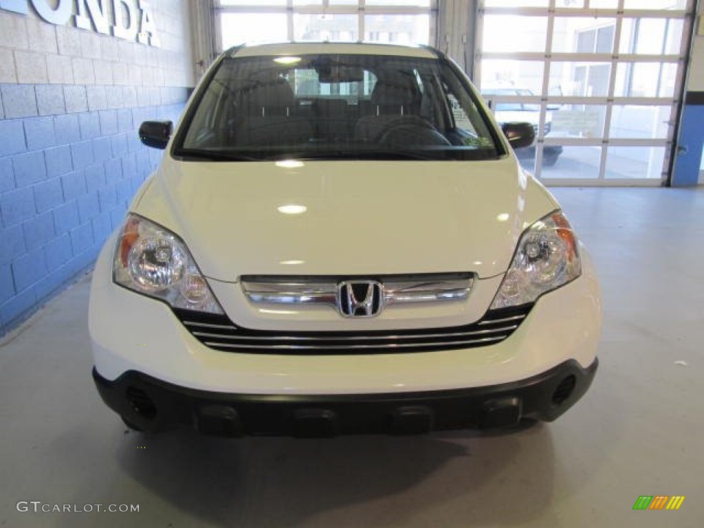 2009 CR-V EX 4WD - Taffeta White / Gray photo #5