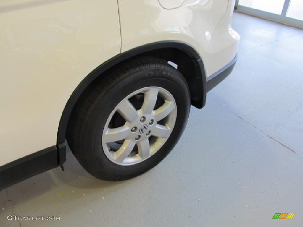 2009 CR-V EX 4WD - Taffeta White / Gray photo #6