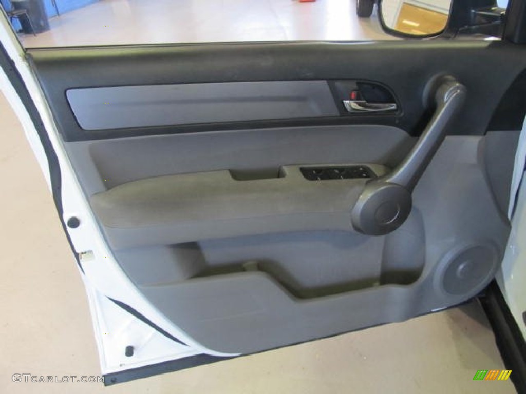 2009 CR-V EX 4WD - Taffeta White / Gray photo #7