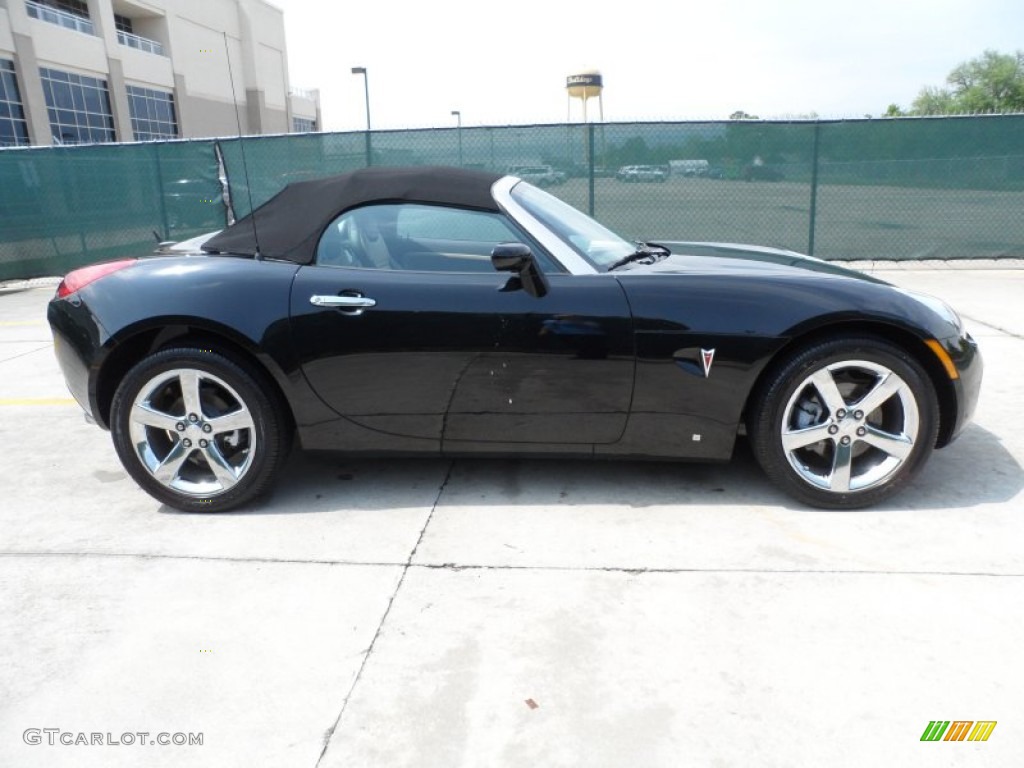 Mysterious Black 2008 Pontiac Solstice Roadster Exterior Photo #63225027