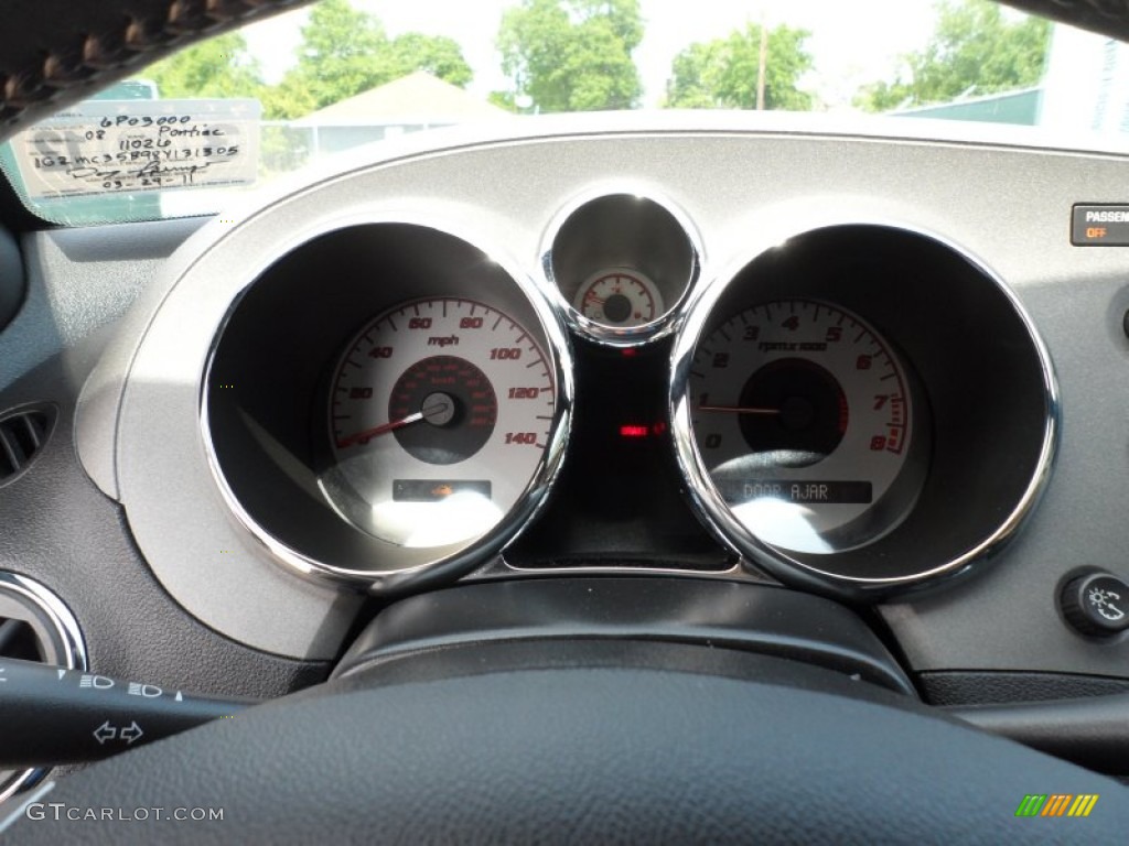 2008 Pontiac Solstice Roadster Gauges Photo #63225348