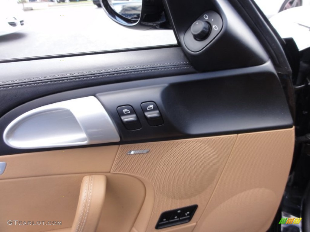 2007 911 Turbo Coupe - Black / Black/Sand Beige photo #16