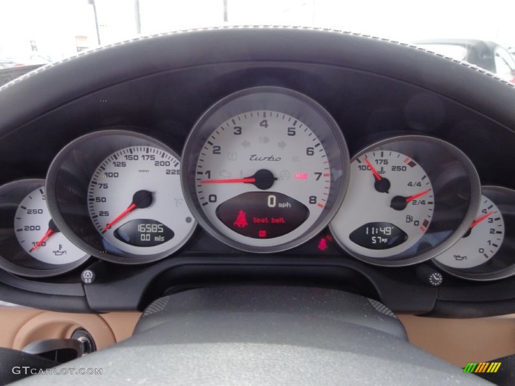 2007 Porsche 911 Turbo Coupe Gauges Photo #63226322