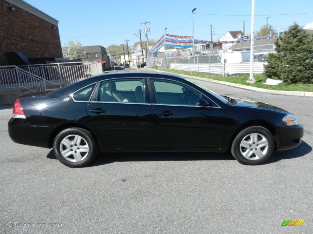 2007 Impala LS - Black / Neutral Beige photo #6