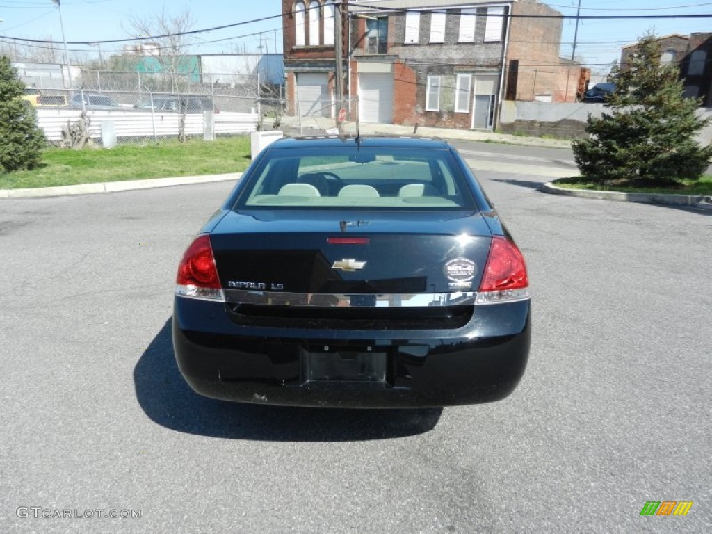2007 Impala LS - Black / Neutral Beige photo #7