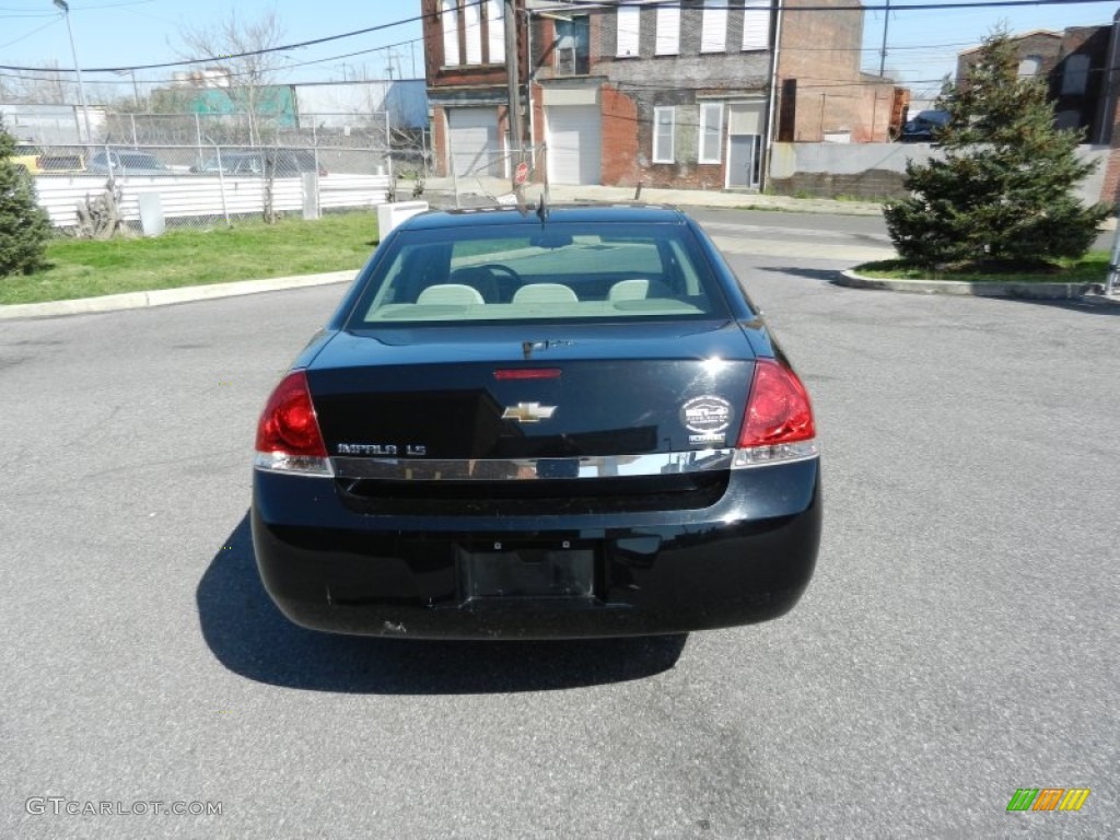 2007 Impala LS - Black / Neutral Beige photo #8