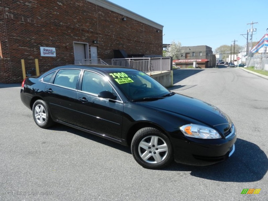 2007 Impala LS - Black / Neutral Beige photo #12