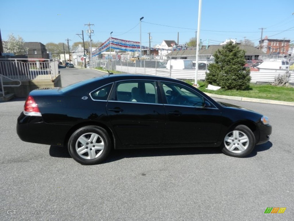 2007 Impala LS - Black / Neutral Beige photo #16