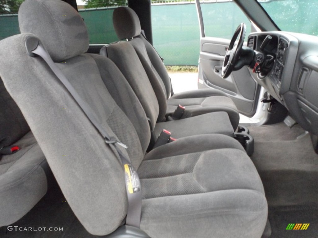 2006 Silverado 1500 LT Extended Cab - Summit White / Dark Charcoal photo #22