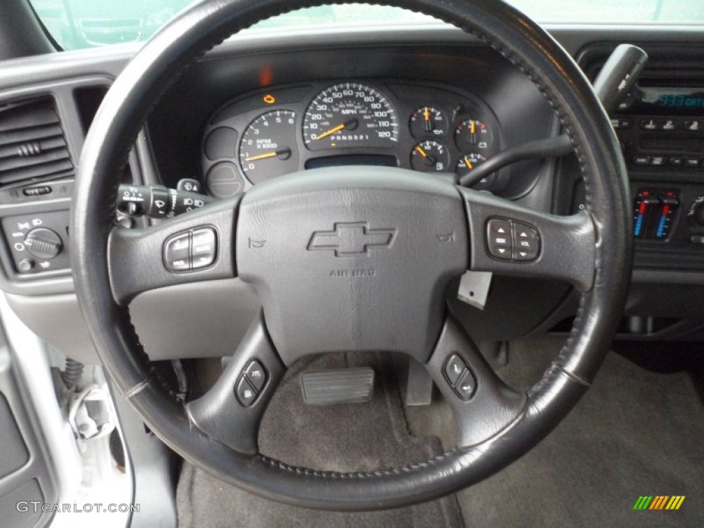 2006 Silverado 1500 LT Extended Cab - Summit White / Dark Charcoal photo #35