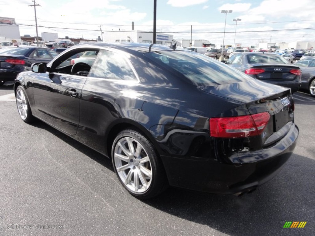 2011 A5 2.0T quattro Coupe - Brilliant Black / Cinnamon Brown photo #10