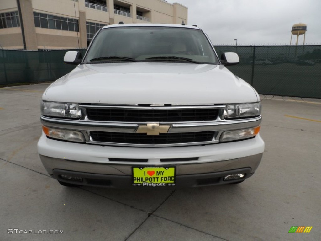 2005 Tahoe LT - Summit White / Tan/Neutral photo #8