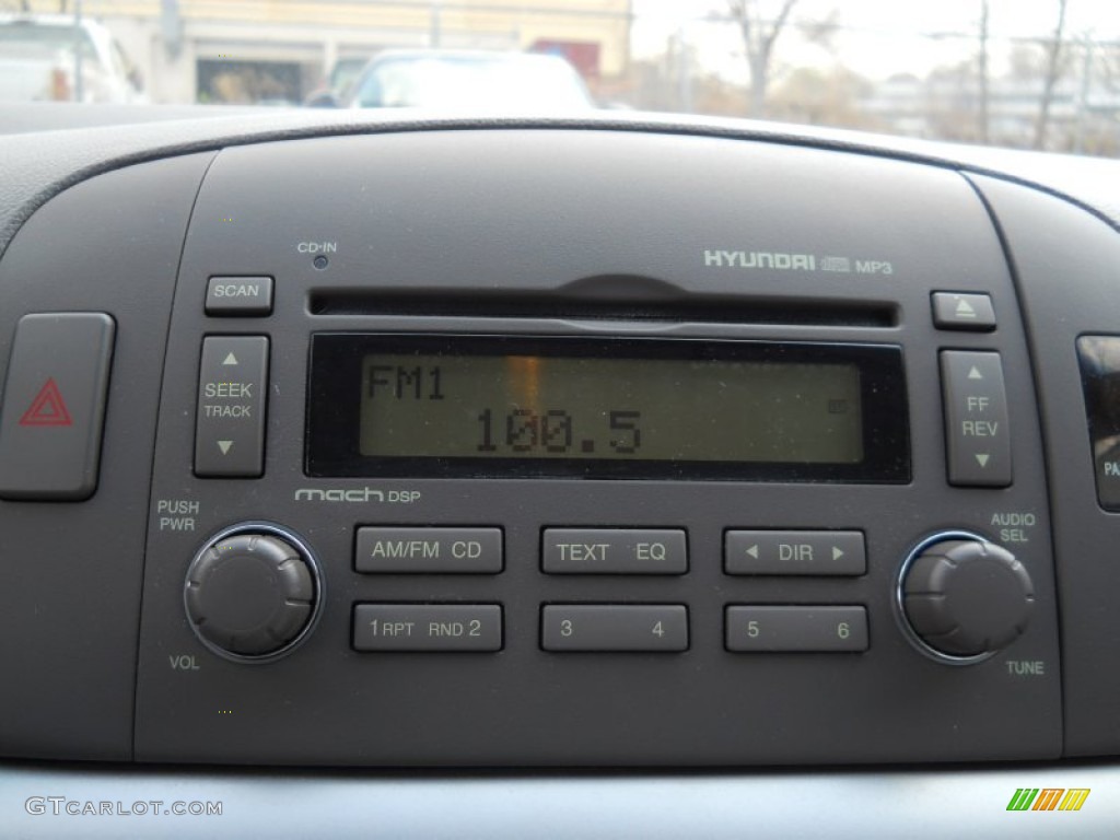 2007 Hyundai Sonata GLS Audio System Photos