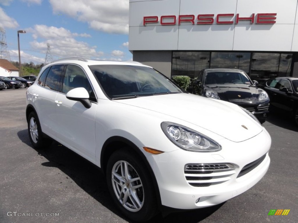 White 2012 Porsche Cayenne Standard Cayenne Model Exterior Photo #63228654