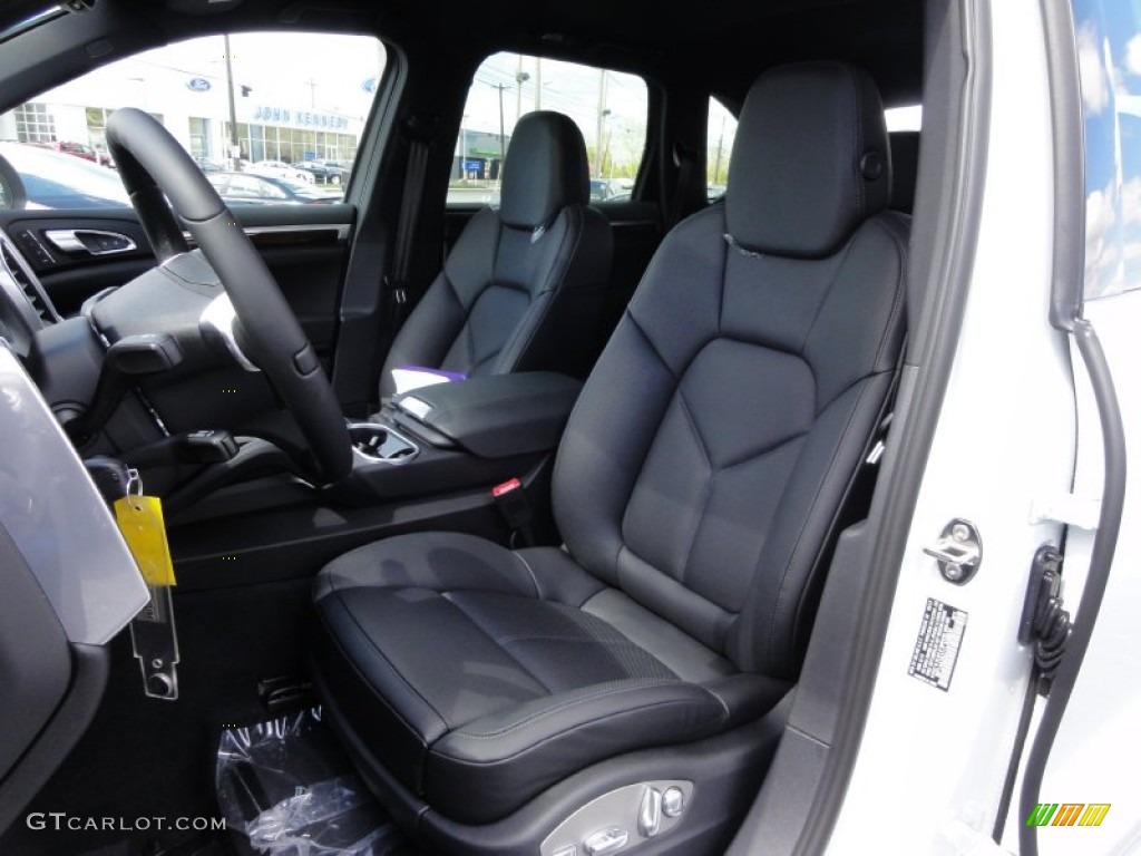 Black Interior 2012 Porsche Cayenne Standard Cayenne Model Photo #63228828
