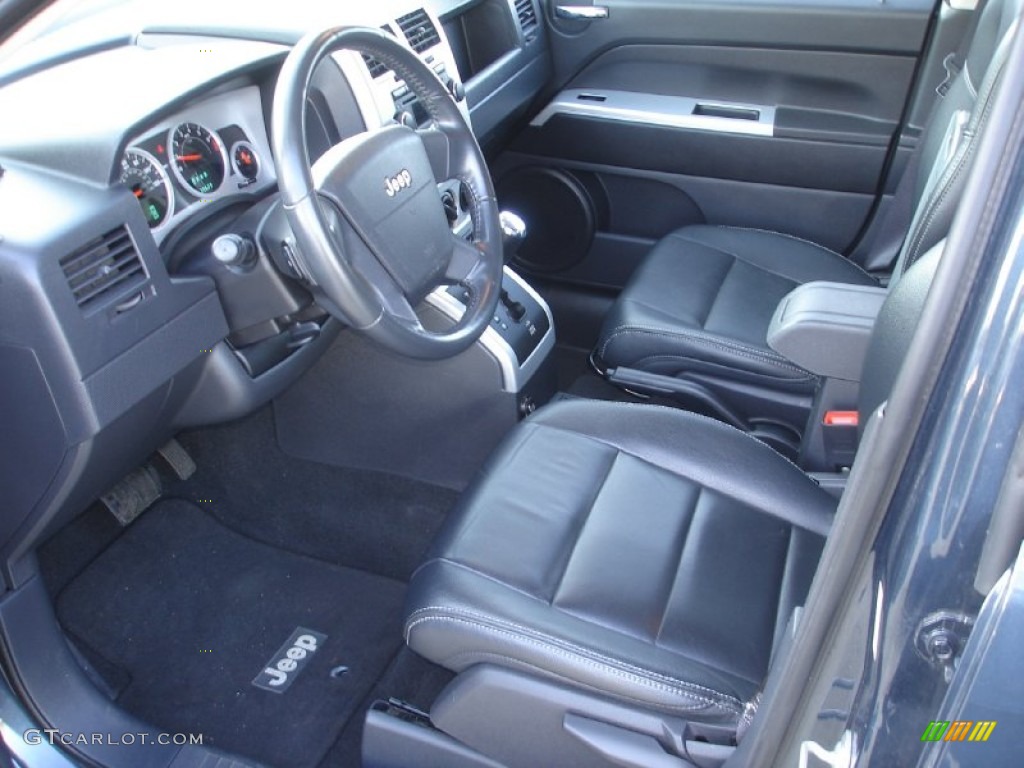 Dark Slate Gray Interior 2008 Jeep Compass Limited Photo #63229191