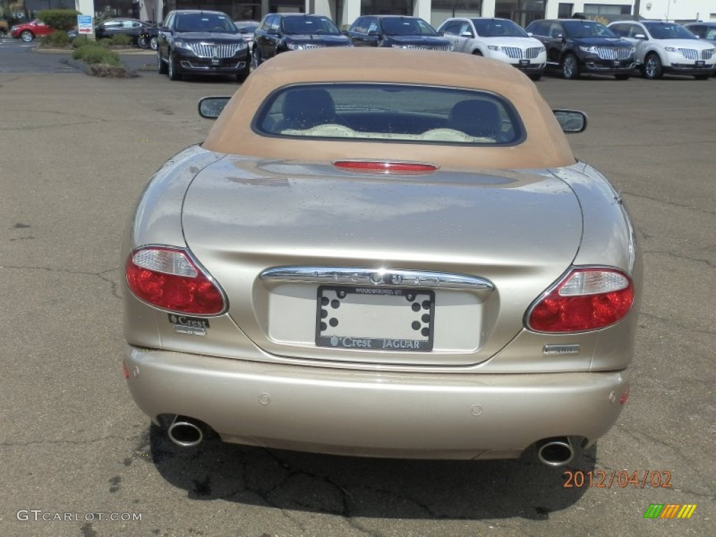 2006 XK XK8 Convertible - Satin Silver Metallic / Cashmere photo #5