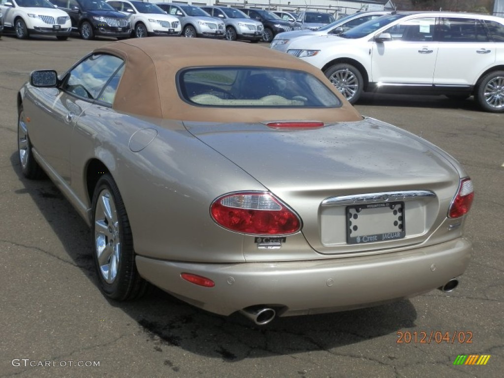 2006 XK XK8 Convertible - Satin Silver Metallic / Cashmere photo #6