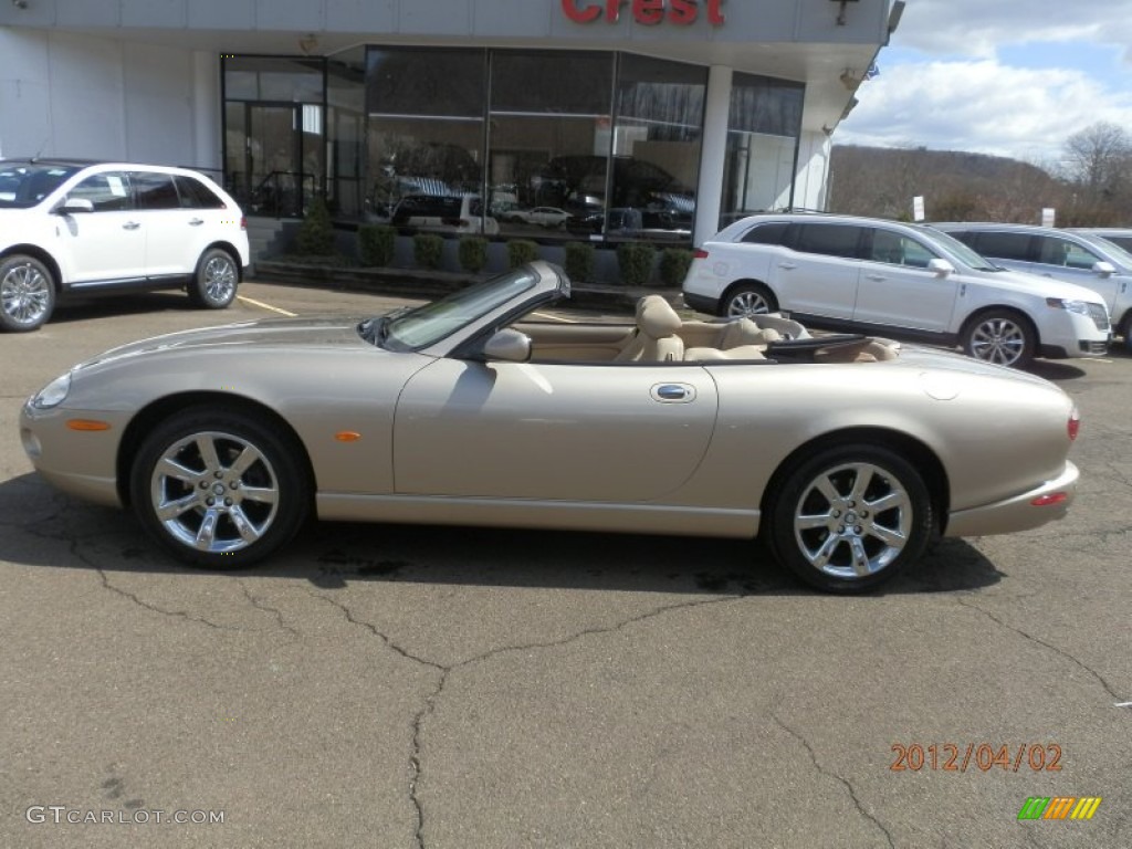 2006 XK XK8 Convertible - Satin Silver Metallic / Cashmere photo #8