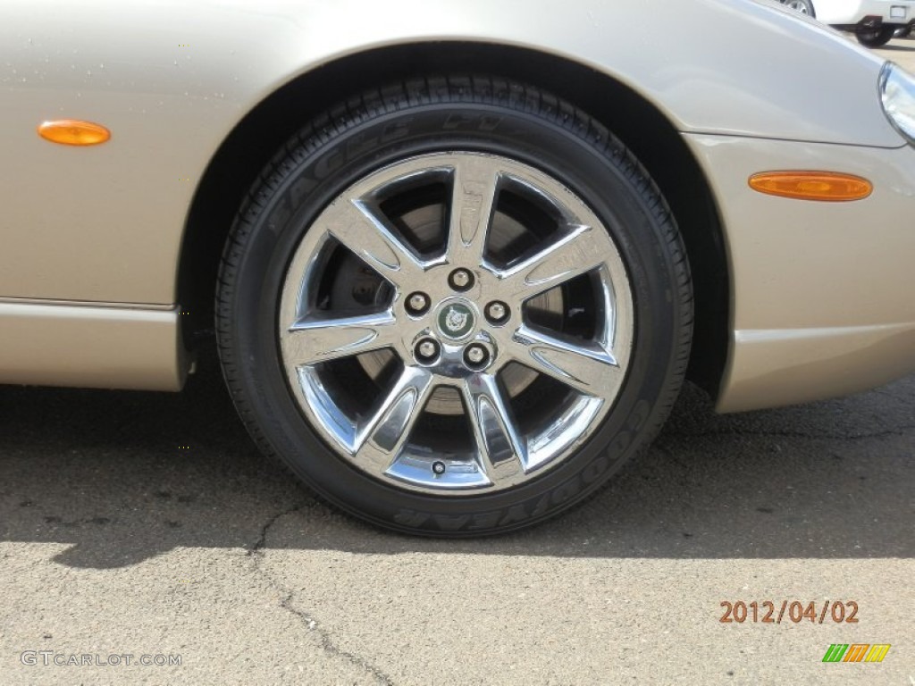 2006 XK XK8 Convertible - Satin Silver Metallic / Cashmere photo #12