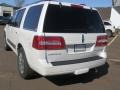2012 White Platinum Metallic Tri-Coat Lincoln Navigator 4x4  photo #7