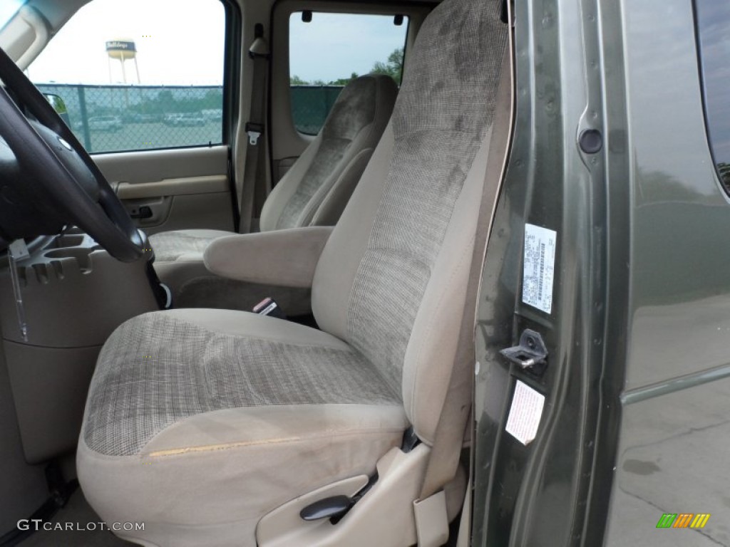 2004 E Series Van E350 Super Duty XL 15 Passenger - Estate Green Metallic / Medium Pebble photo #30