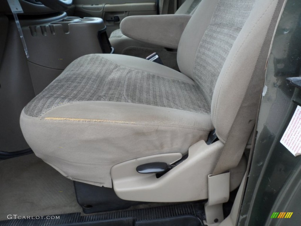 2004 E Series Van E350 Super Duty XL 15 Passenger - Estate Green Metallic / Medium Pebble photo #31