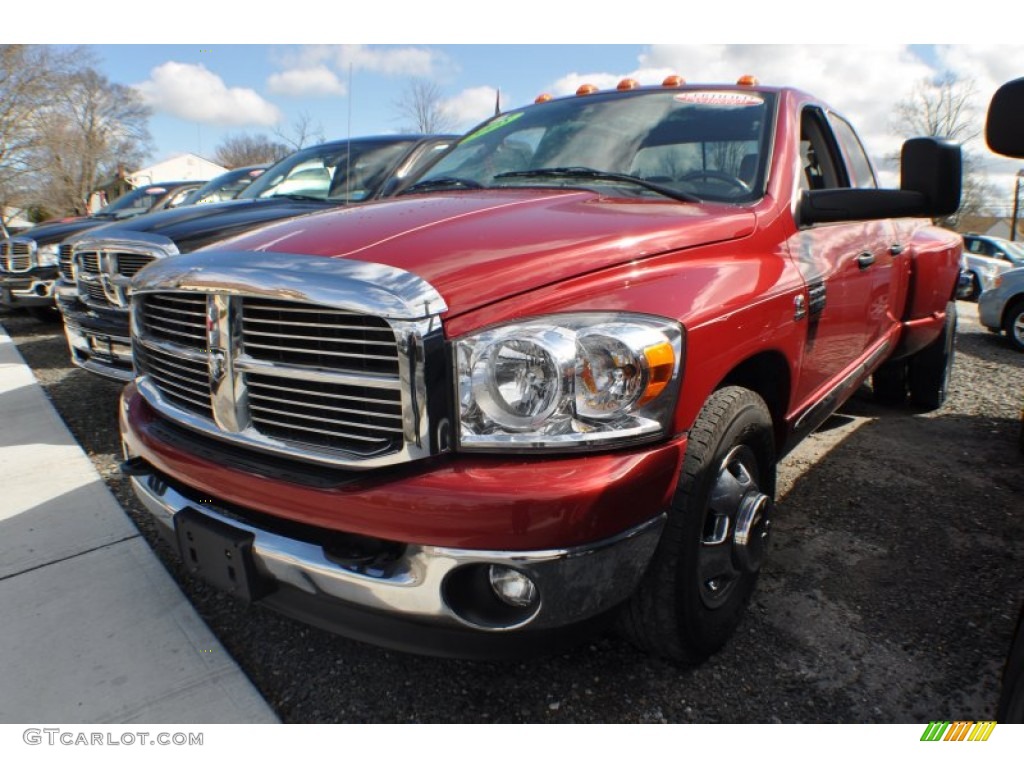 Inferno Red Crystal Pearl Dodge Ram 3500