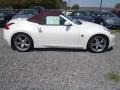 Pearl White 2012 Nissan 370Z Sport Touring Roadster Exterior