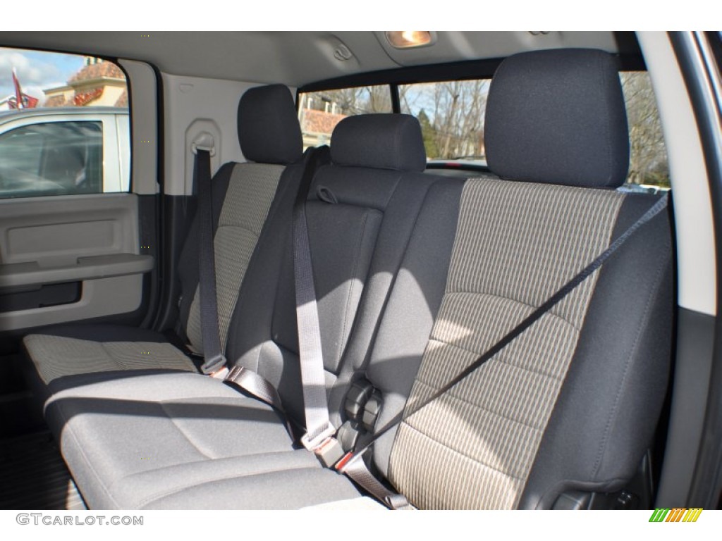 2012 Dodge Ram 2500 HD SLT Crew Cab 4x4 Rear Seat Photo #63233476