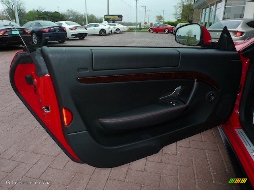 2012 Maserati GranTurismo S Automatic Nero Door Panel Photo #63233901