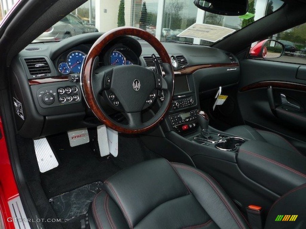 Nero Interior 2012 Maserati GranTurismo S Automatic Photo #63233910