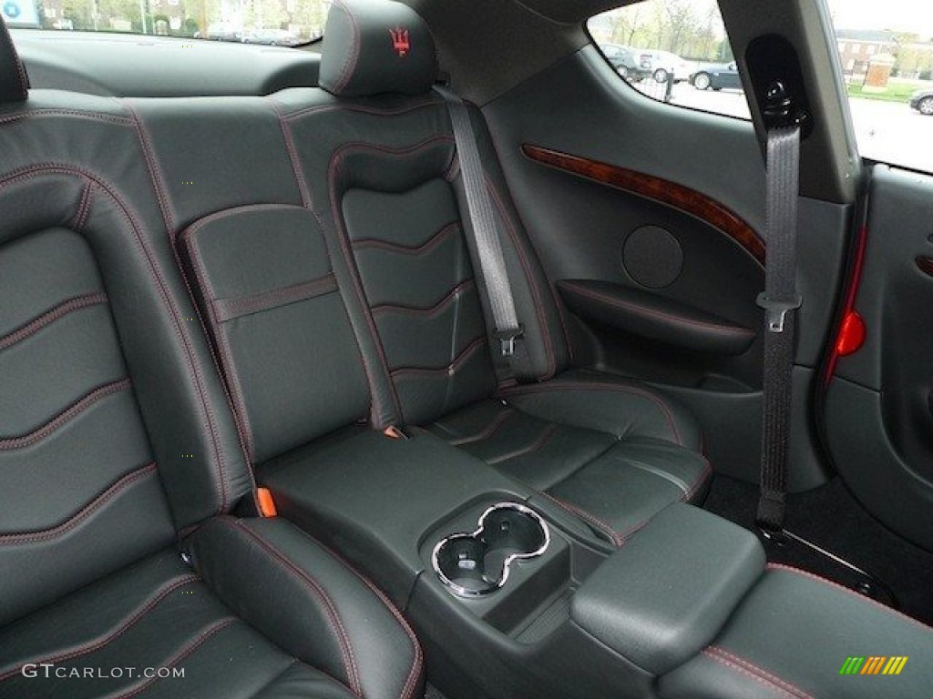 2012 Maserati GranTurismo S Automatic Rear Seat Photo #63233937