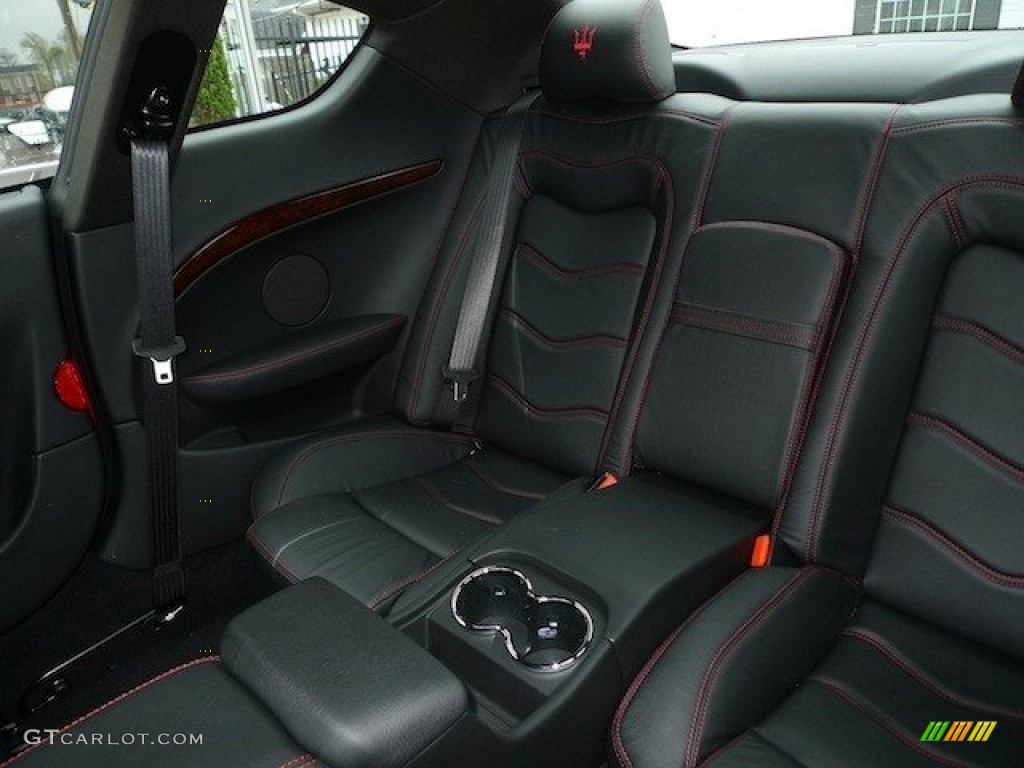 2012 Maserati GranTurismo S Automatic Rear Seat Photo #63233946