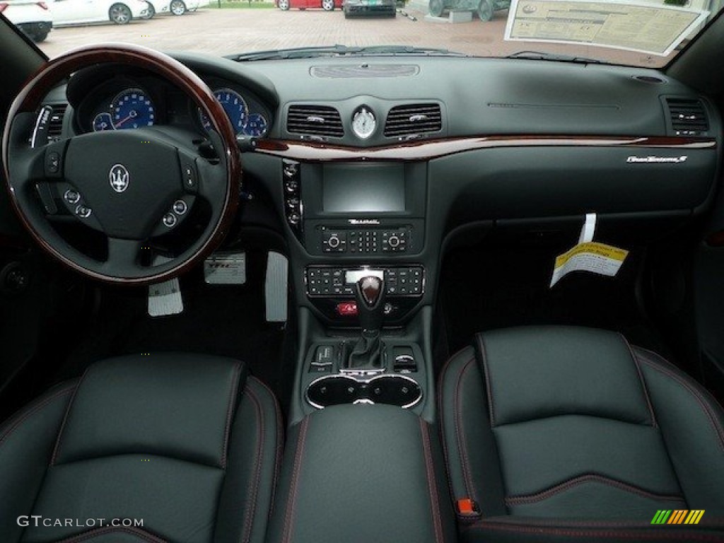 2012 Maserati GranTurismo S Automatic Nero Dashboard Photo #63233955