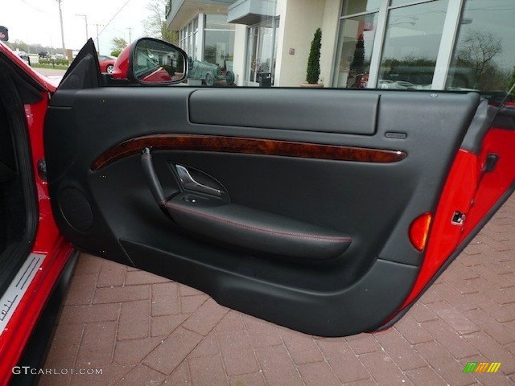 2012 Maserati GranTurismo S Automatic Nero Door Panel Photo #63233966