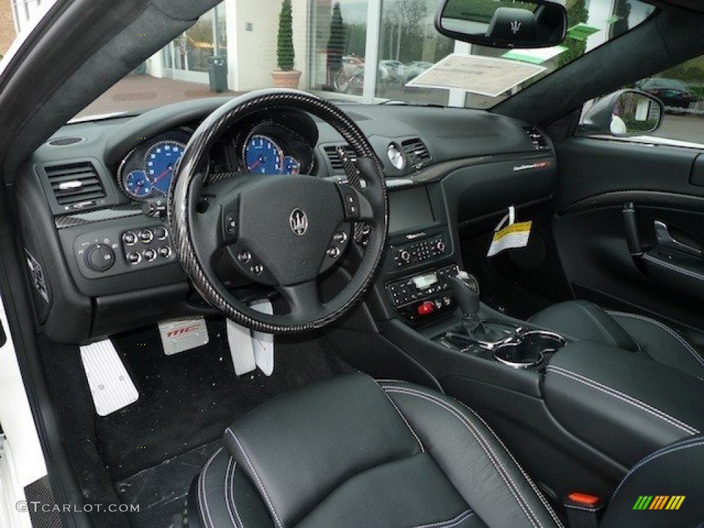 Nero Interior 2012 Maserati GranTurismo MC Coupe Photo #63234498