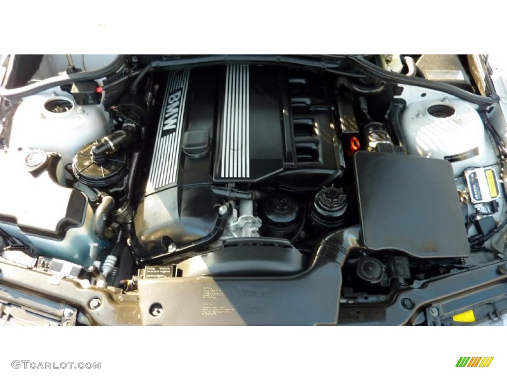 2004 3 Series 325i Coupe - Titanium Silver Metallic / Black photo #26