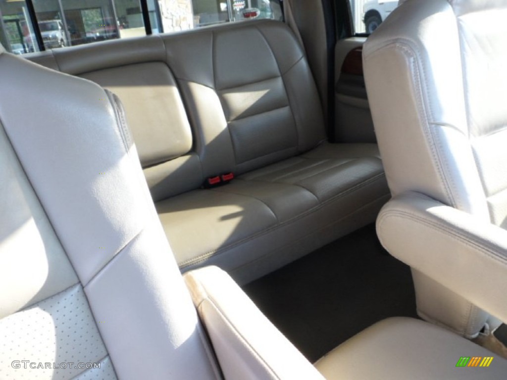 2003 Ford F550 Super Duty Lariat Crew Cab 4x4 Chassis Dump Truck Interior Color Photos