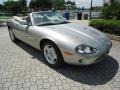 1999 Meteorite SIlver Metallic Jaguar XK XK8 Convertible  photo #2