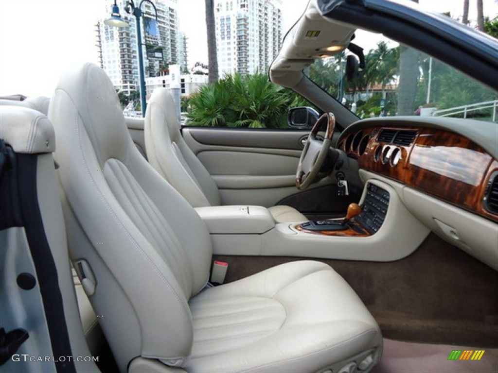 1999 XK XK8 Convertible - Meteorite SIlver Metallic / Ivory photo #3