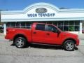 Bright Red 2005 Ford F150 FX4 SuperCrew 4x4