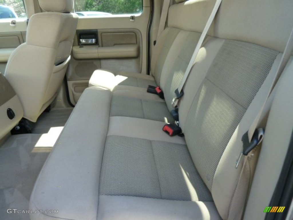2004 F150 XLT SuperCrew 4x4 - Arizona Beige Metallic / Tan photo #20