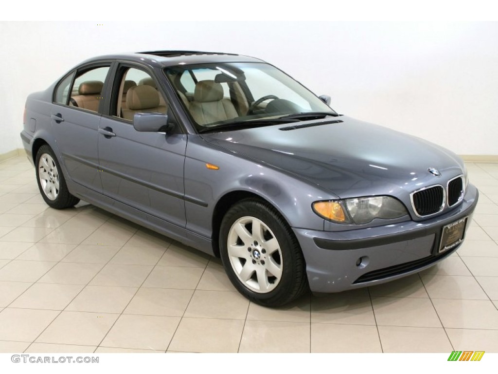 Steel Blue Metallic 2003 BMW 3 Series 325i Sedan Exterior Photo #63236568