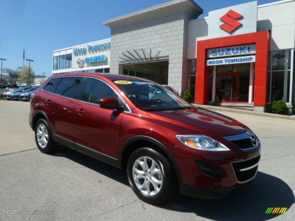 2011 CX-9 Touring AWD - Copper Red Mica / Sand photo #1