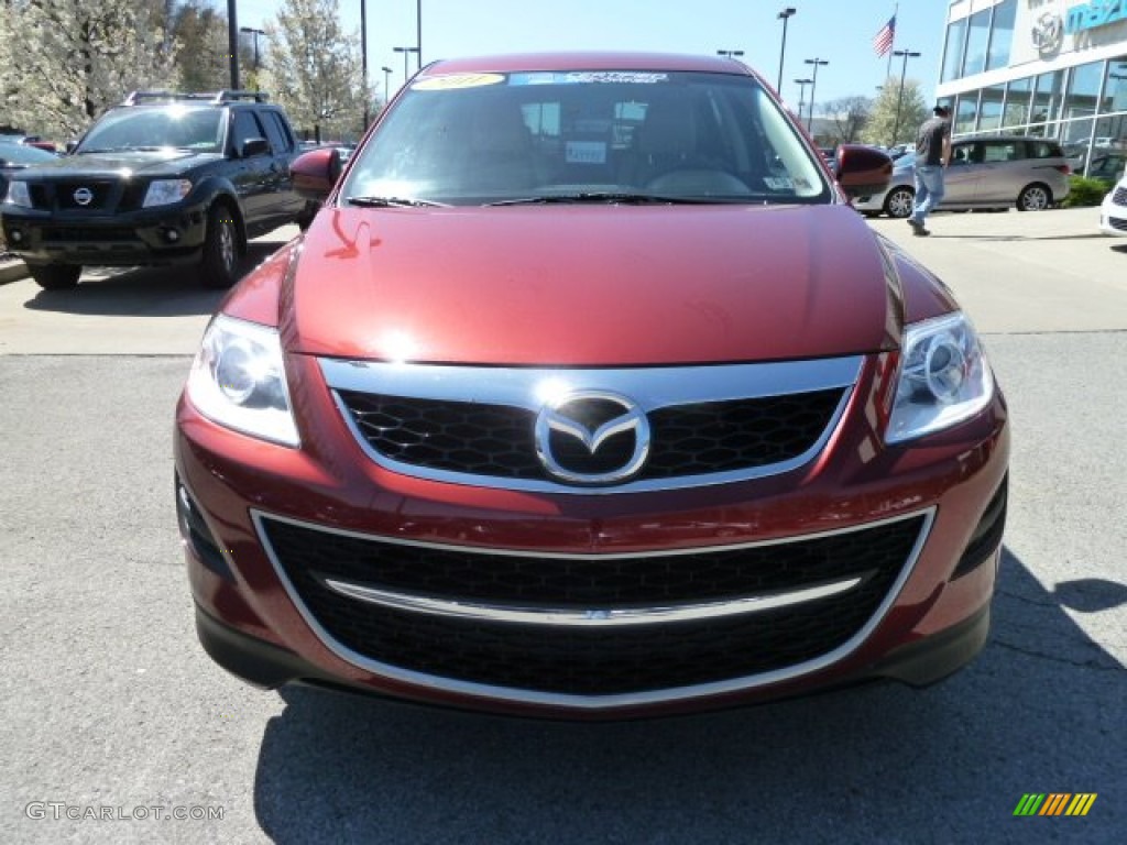 2011 CX-9 Touring AWD - Copper Red Mica / Sand photo #8