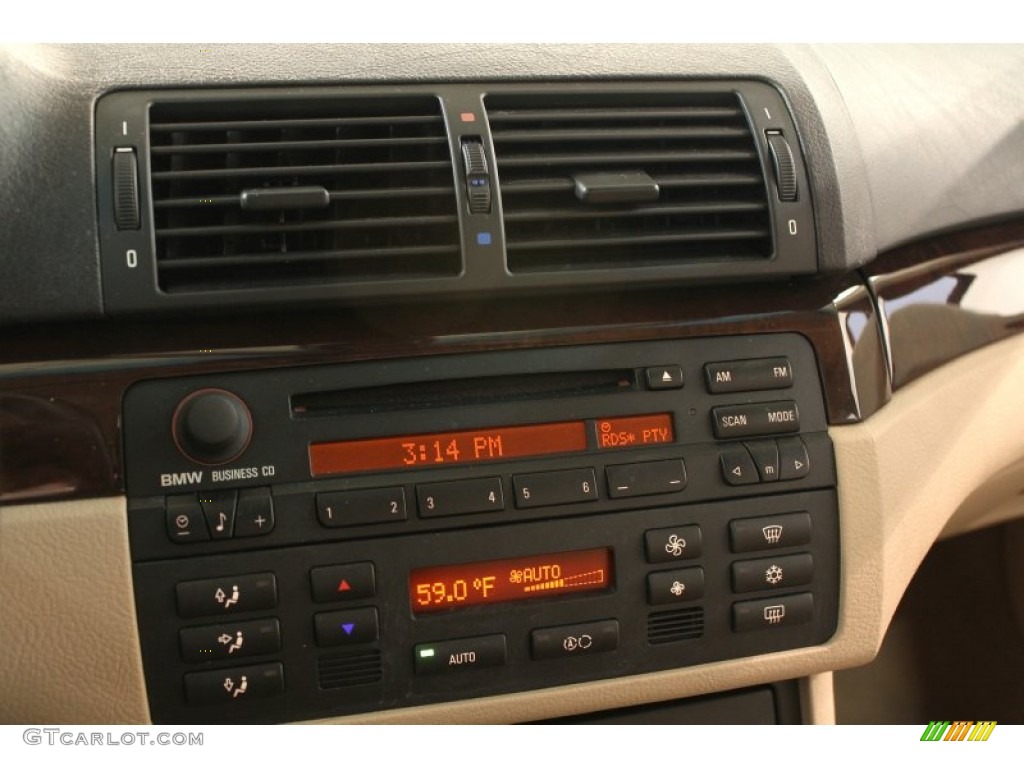 2003 3 Series 325i Sedan - Steel Blue Metallic / Sand photo #12