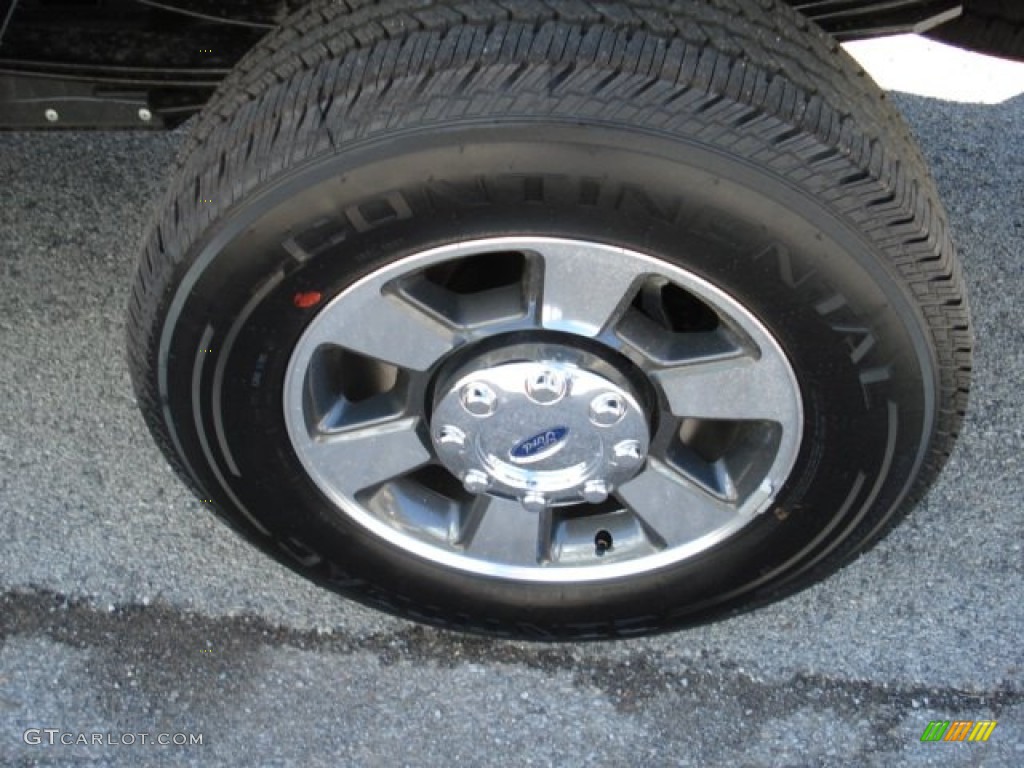 2012 Ford F350 Super Duty Lariat Crew Cab 4x4 Wheel Photo #63236769